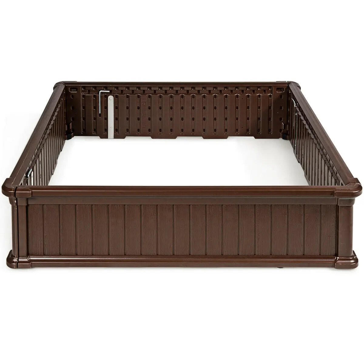 48 Inch Raised Garden Bed Planter for Flower Vegetables Patio by DirectDeals
