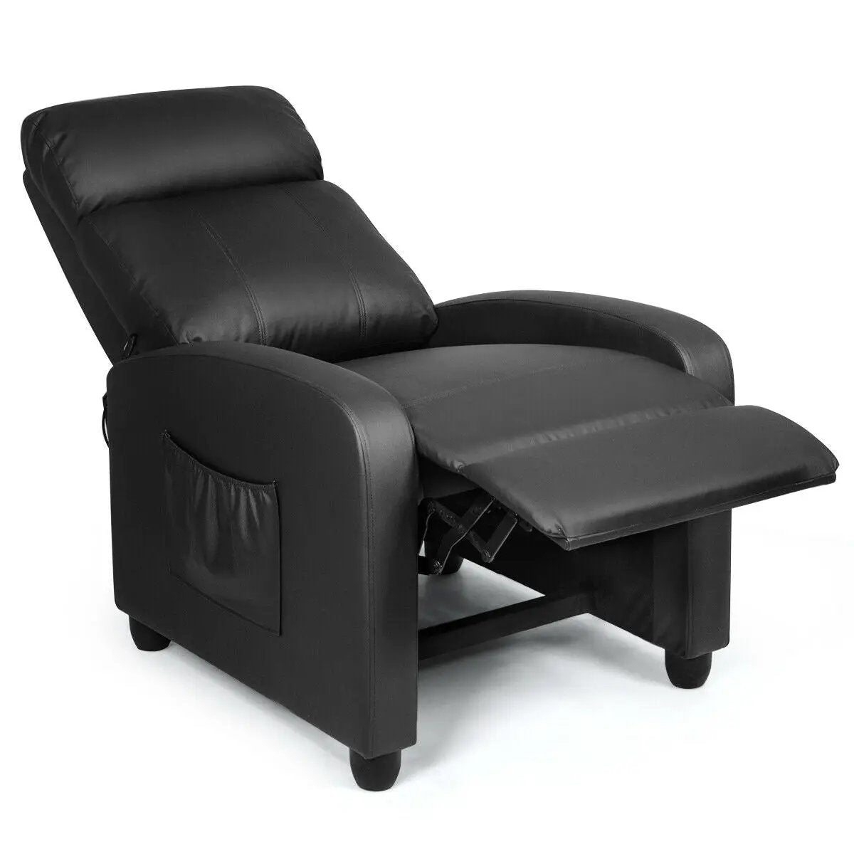 Recliner Sofa Wingback Chair with Massage Function by DirectDeals