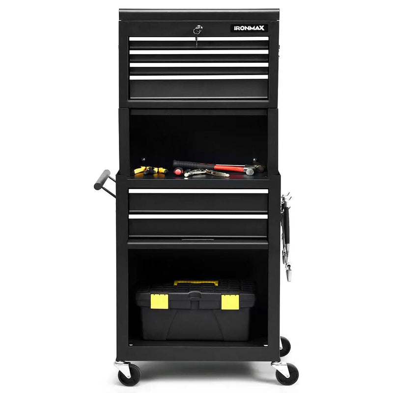 6-Drawer Tool Chest with Heightening Cabinet by DirectDeals