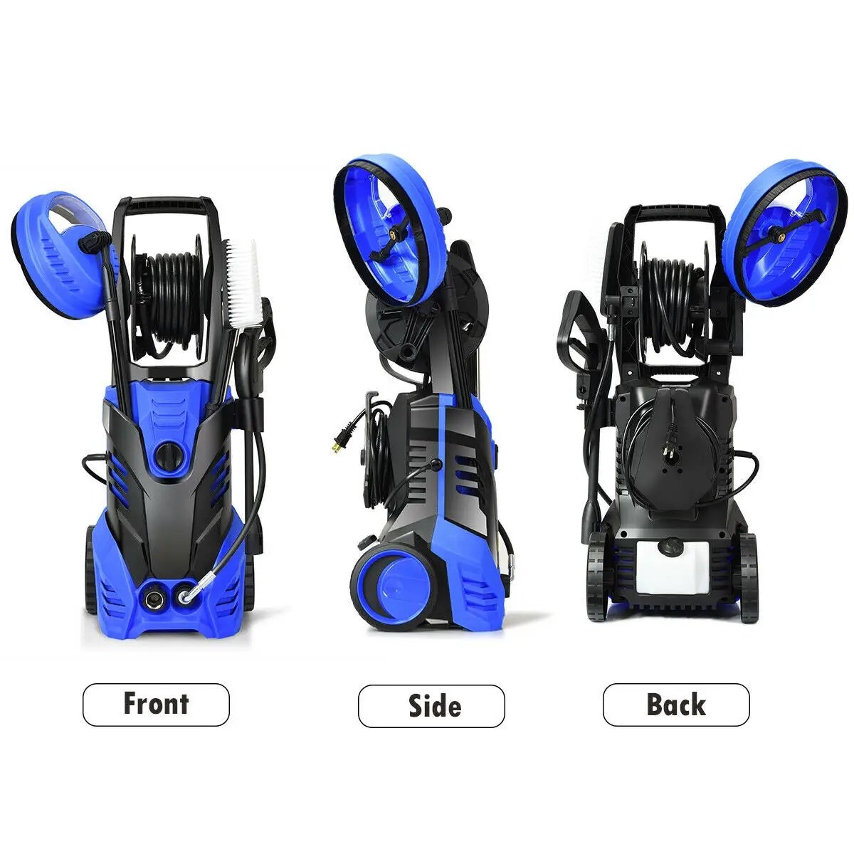 3000 PSI Electric High Pressure Washer With Patio Cleaner by DirectDeals