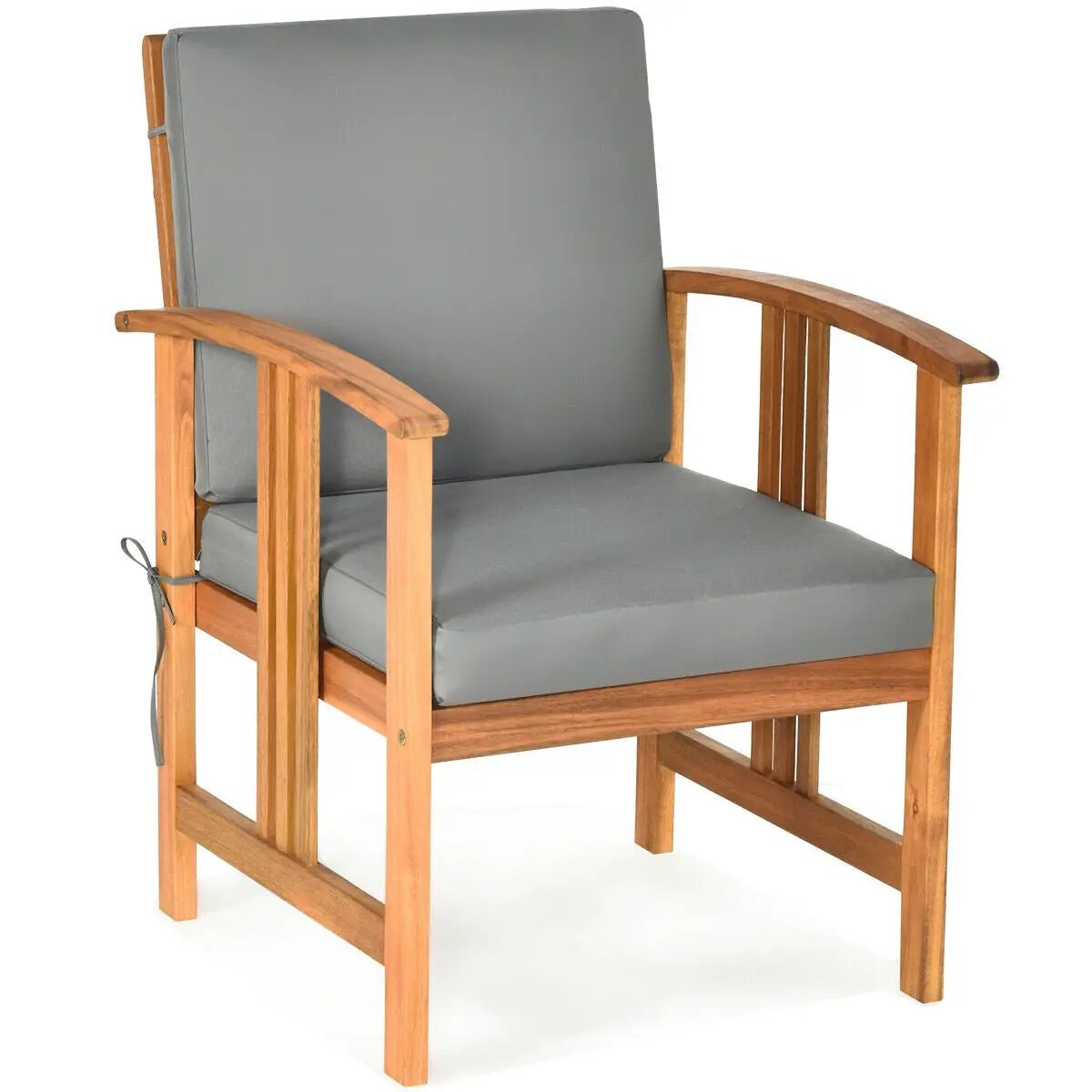 3PC Solid Wood Outdoor Patio Sofa Furniture Set by DirectDeals