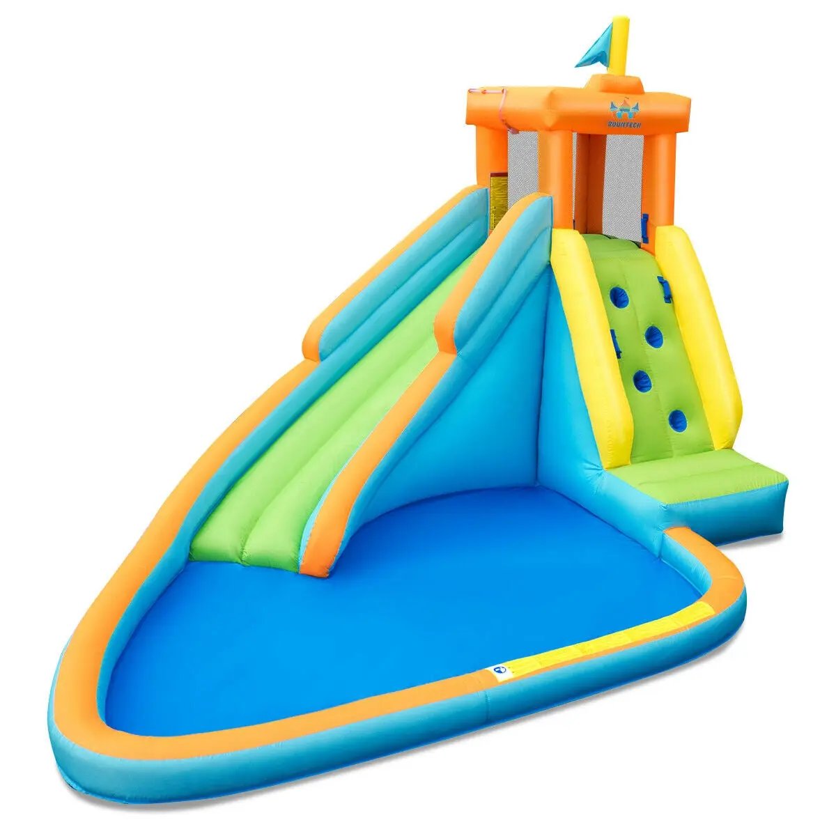 Inflatable Water Slide Bounce House Without Blower by DirectDeals