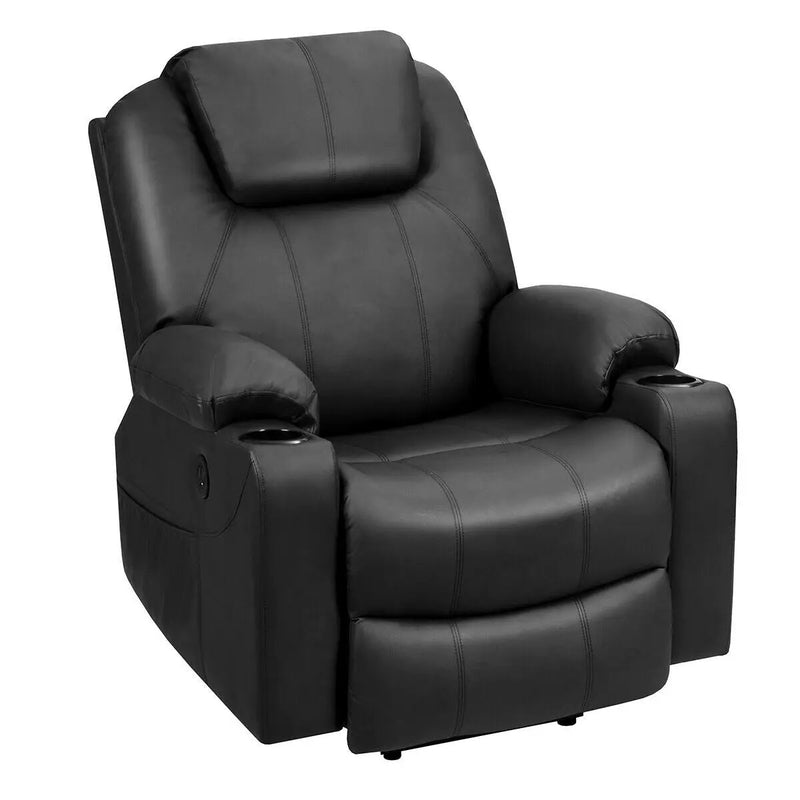 Electric Power Lift Leather Massage Sofa by DirectDeals