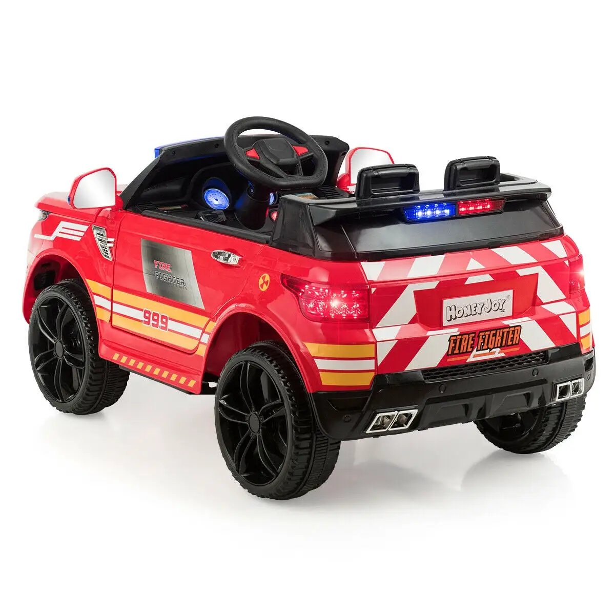 12V Kids Electric Ride On Car with Remote Control-Red by DirectDeals