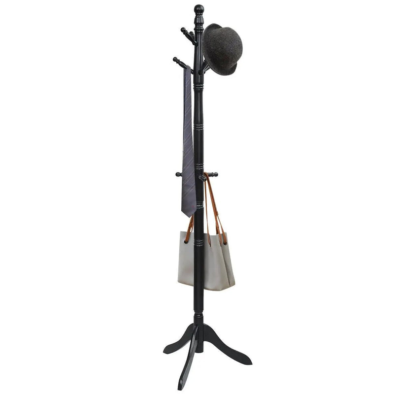 Entryway Height Adjustable Coat Stand with 9 Hooks by DirectDeals