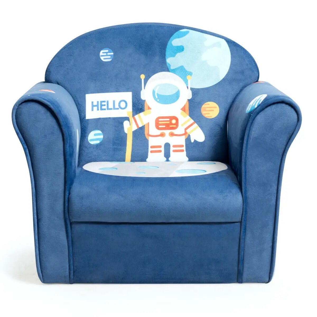 Kids Astronaut Armrest Upholstered Couch by DirectDeals