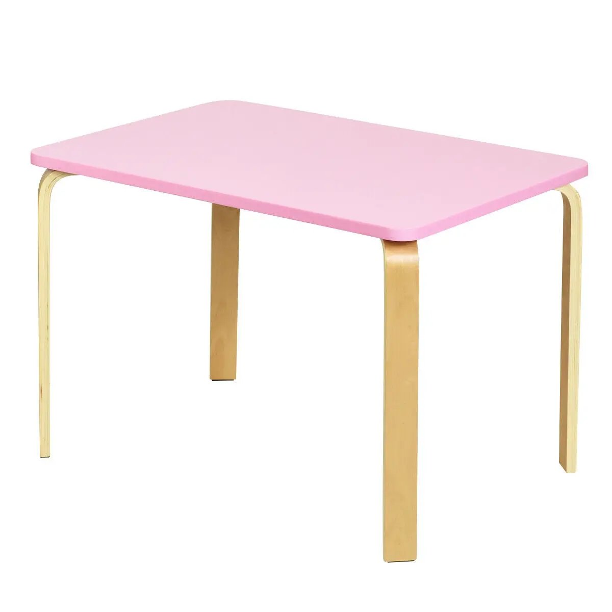 3 Piece Kids Wooden Activity Table and 2 Chairs Set by DirectDeals