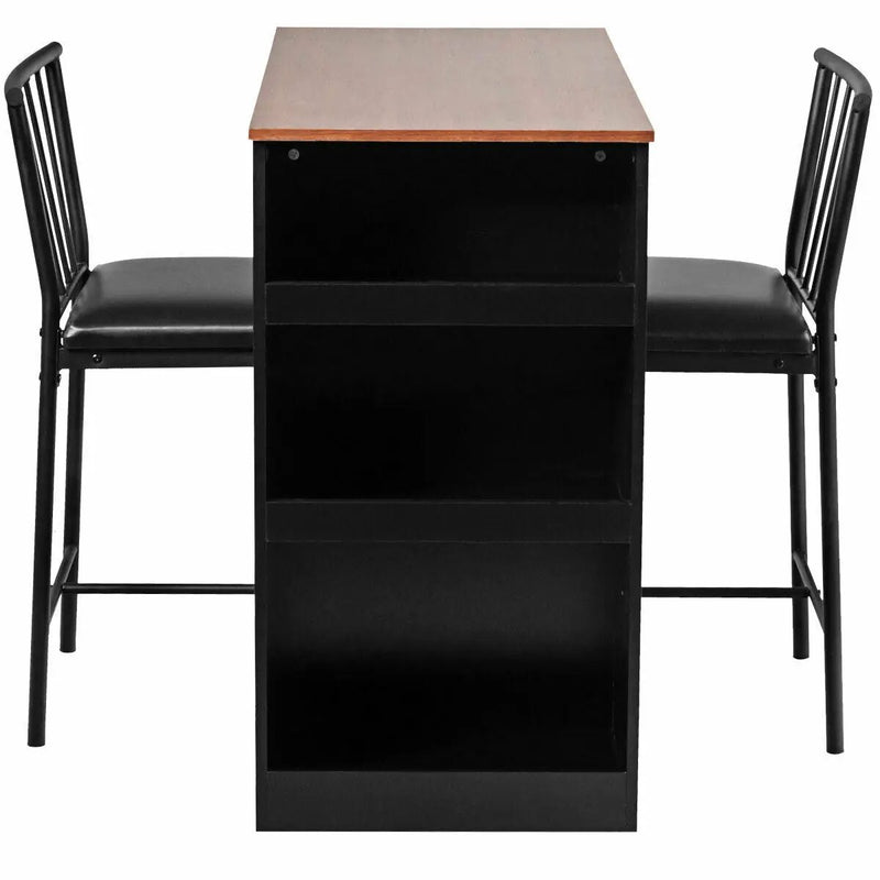 3 Piece Counter Height Pub Dining Set by DirectDeals