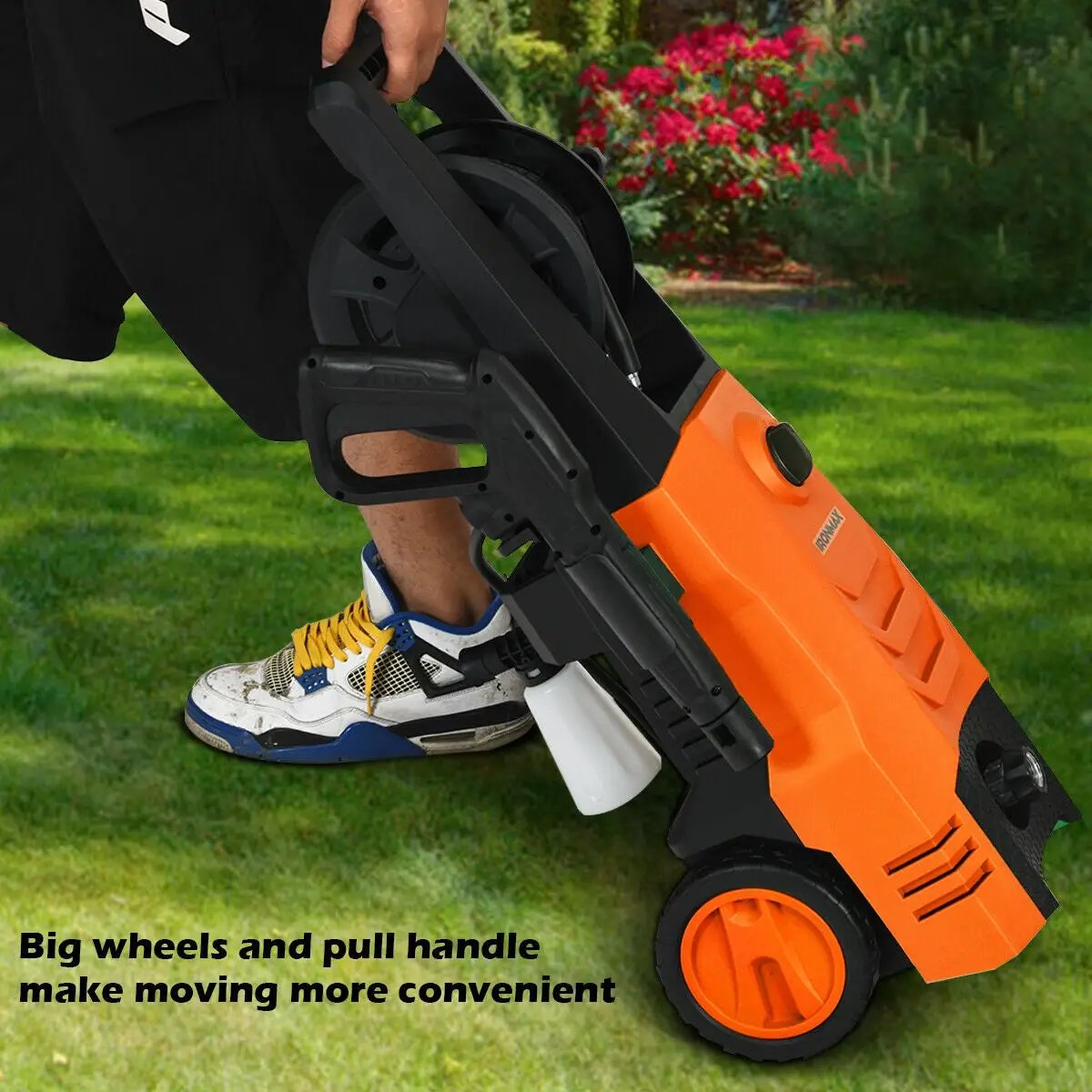3500PSI Electric Pressure Washer with Wheels by DirectDeals