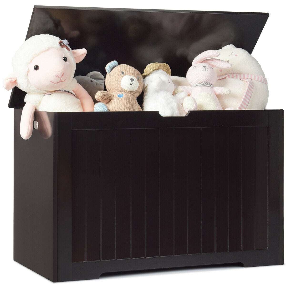 Wooden Toy Box Kids Storage Chest Bench by DirectDeals