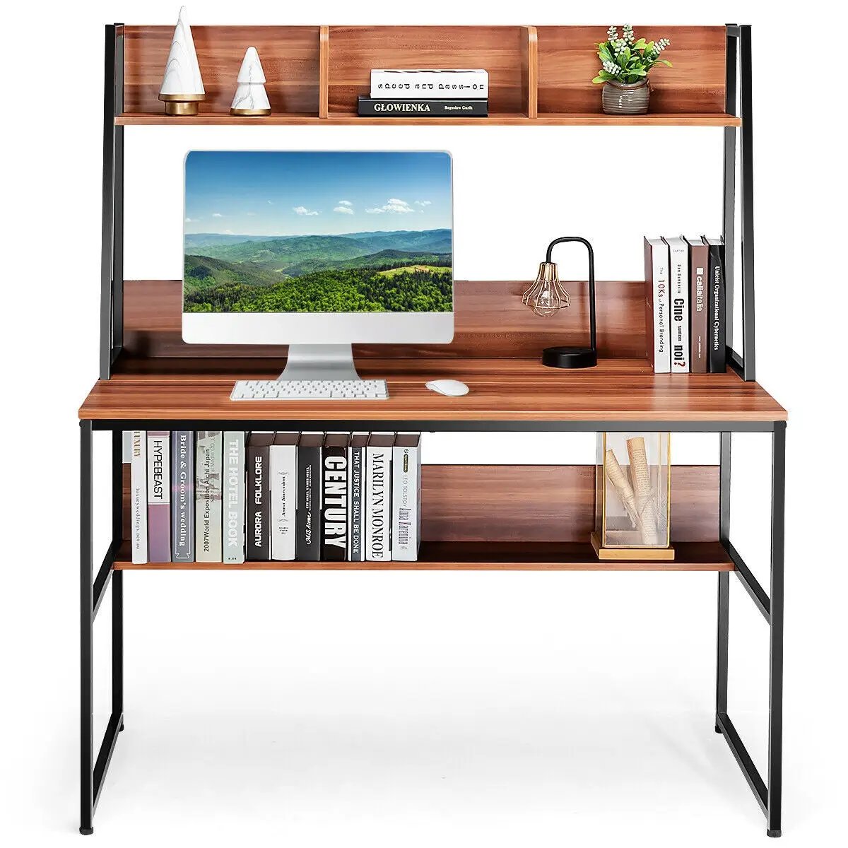 47-Inch Computer Desk Writing Study Table Workstation by DirectDeals