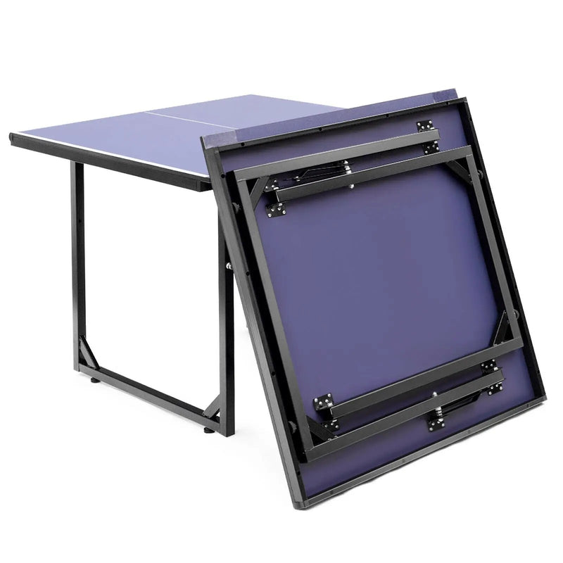 Multi-Use Foldable Midsize Removable Compact Ping-pong Table by DirectDeals