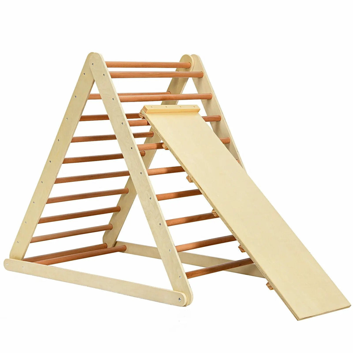 Foldable Wooden Climbing Triangle Indoor by DirectDeals