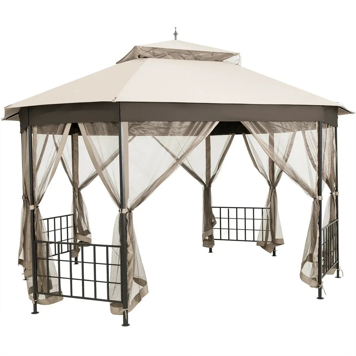 10’x 12’ Octagonal Patio Gazebo by DirectDeals