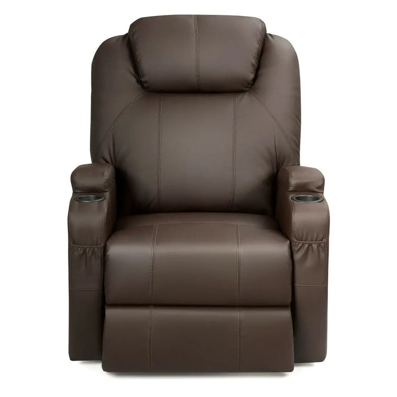 Power Lift Recliner Chair with Massage and Heat for Elderly with Remote Control by DirectDeals