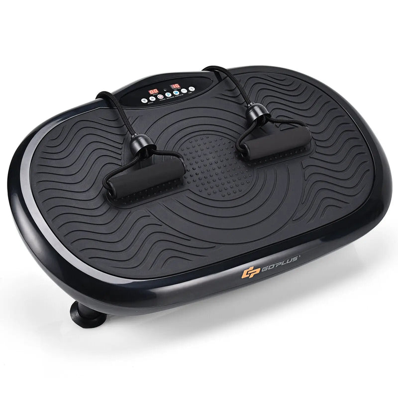 Mini Vibration Body Fitness Platform with Loop Bands by DirectDeals