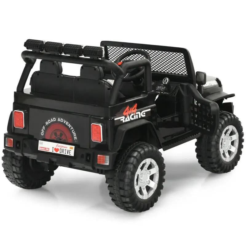 12V Kids Electric Ride On Truck with Remote Control and Operation Lever by DirectDeals