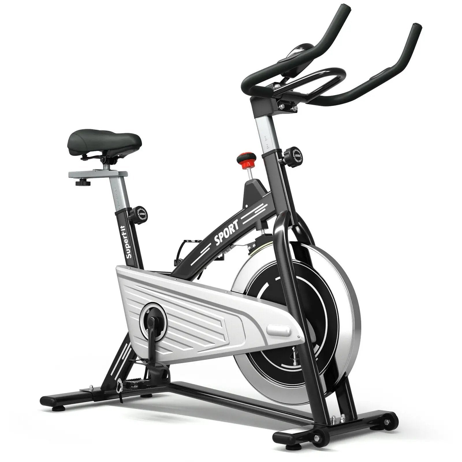 Indoor Exercise Cycling Bike with Heart Rate and Monitor by DirectDeals
