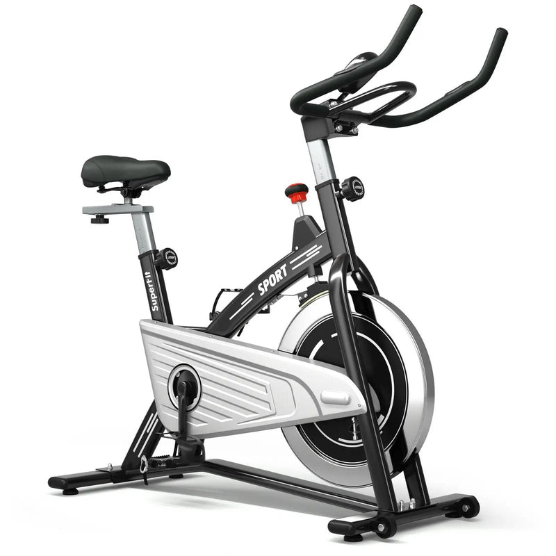 Indoor Exercise Cycling Bike with Heart Rate and Monitor by DirectDeals