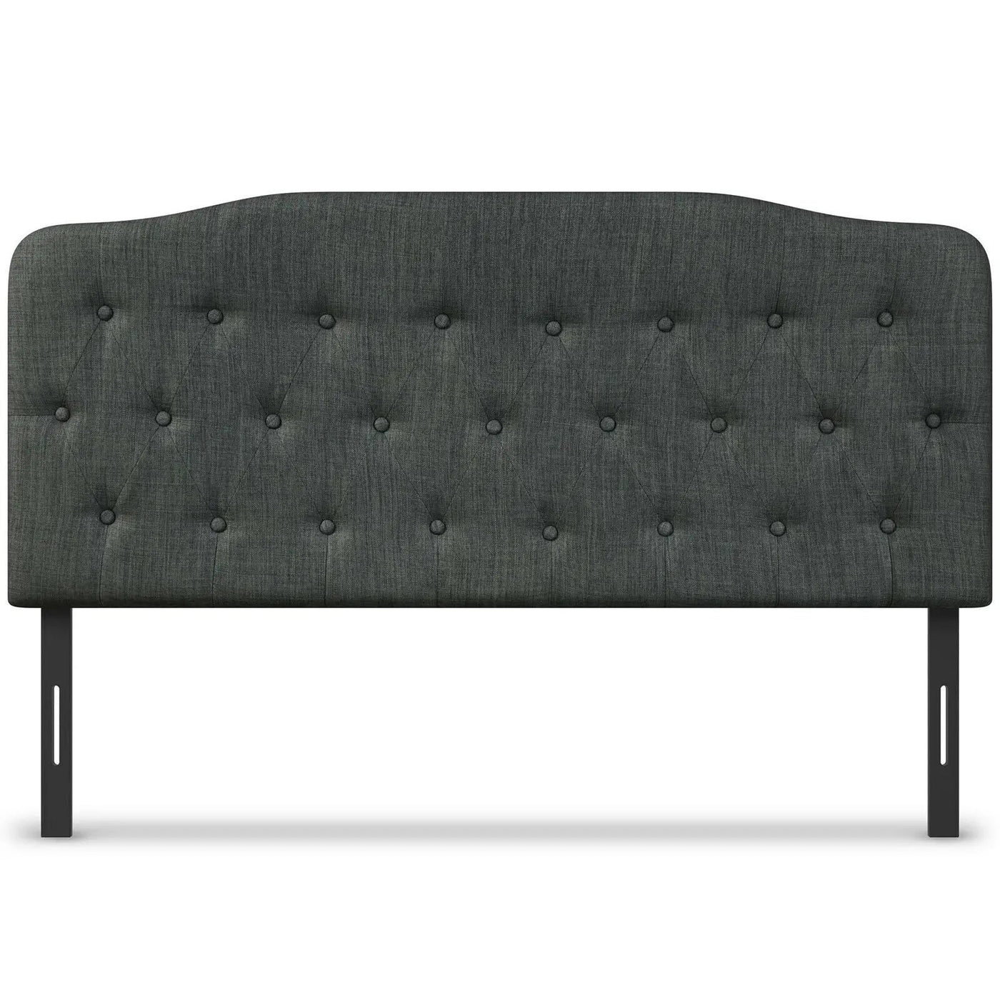 Queen Upholstered Headboard with Adjustable Heights by DirectDeals
