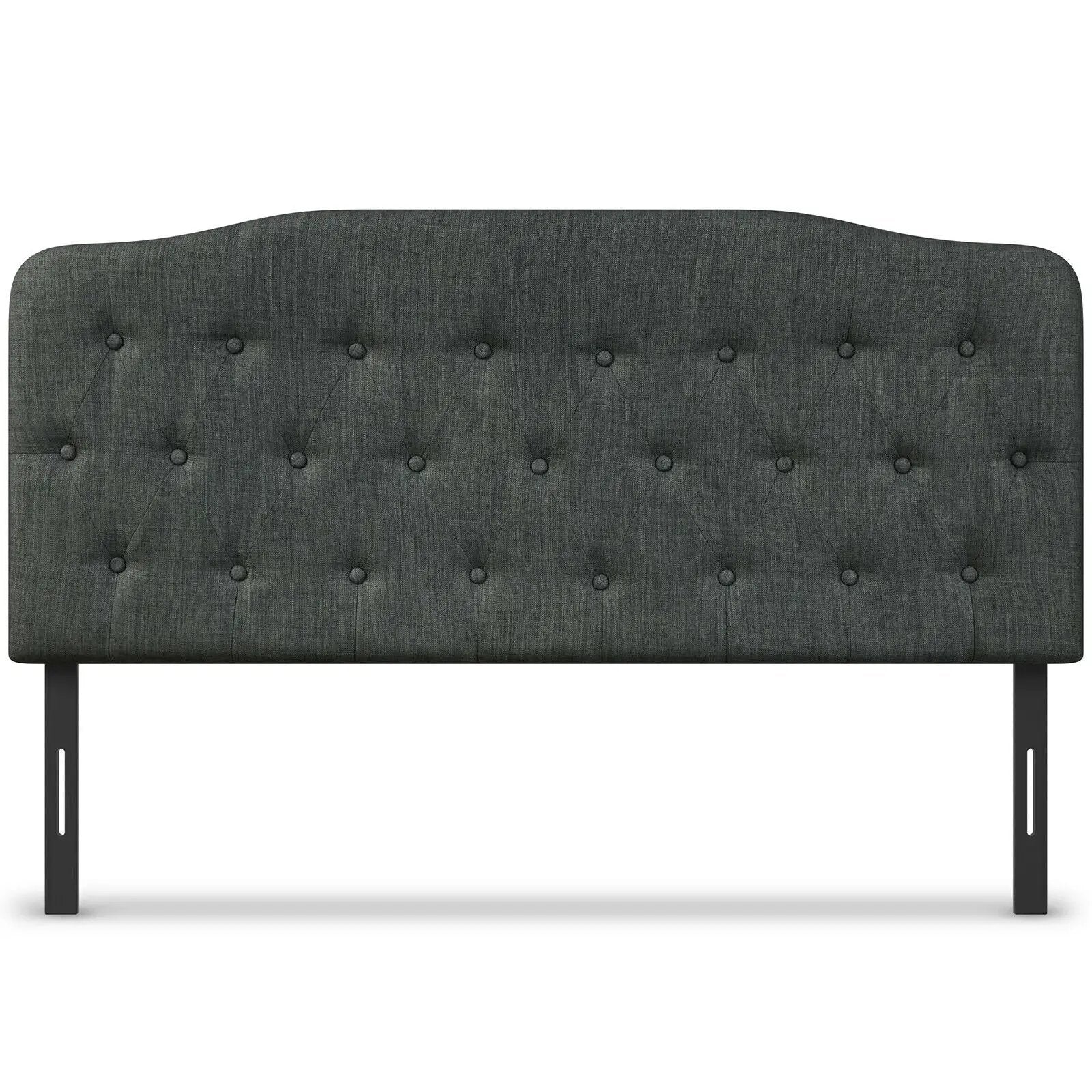 Queen Upholstered Headboard with Adjustable Heights by DirectDeals