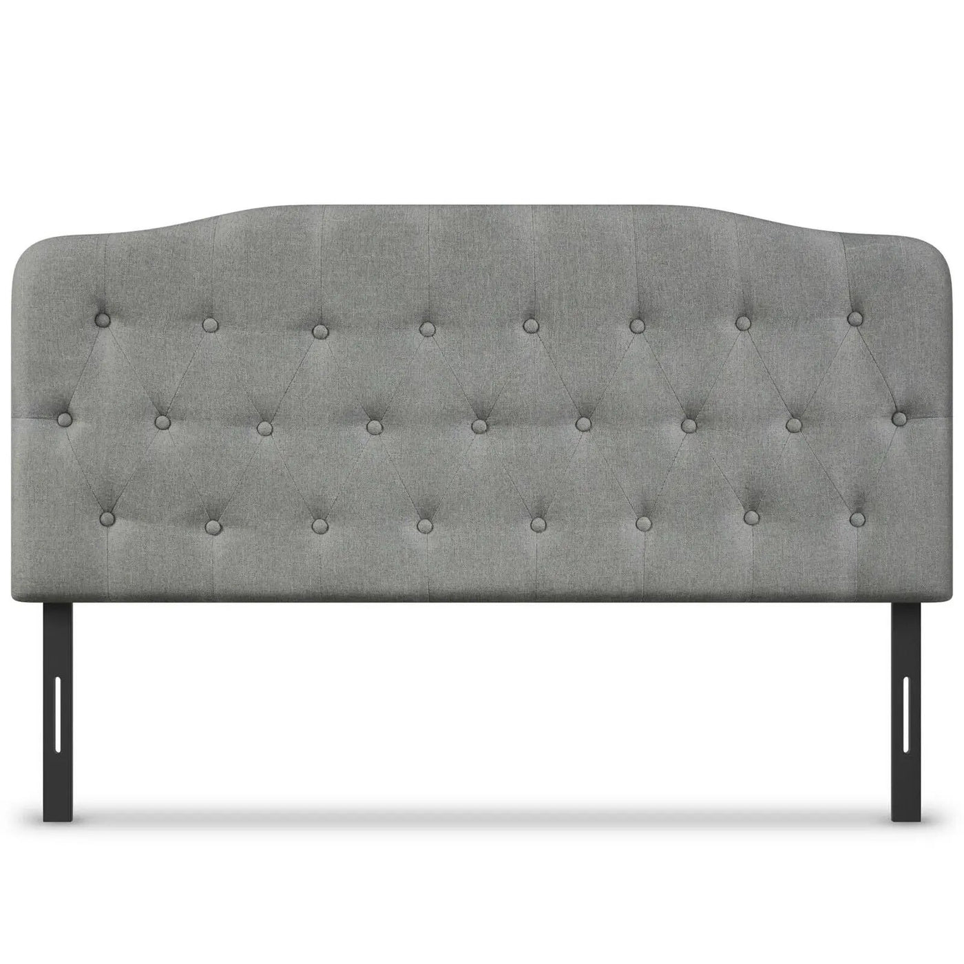 Queen Upholstered Headboard with Adjustable Heights by DirectDeals