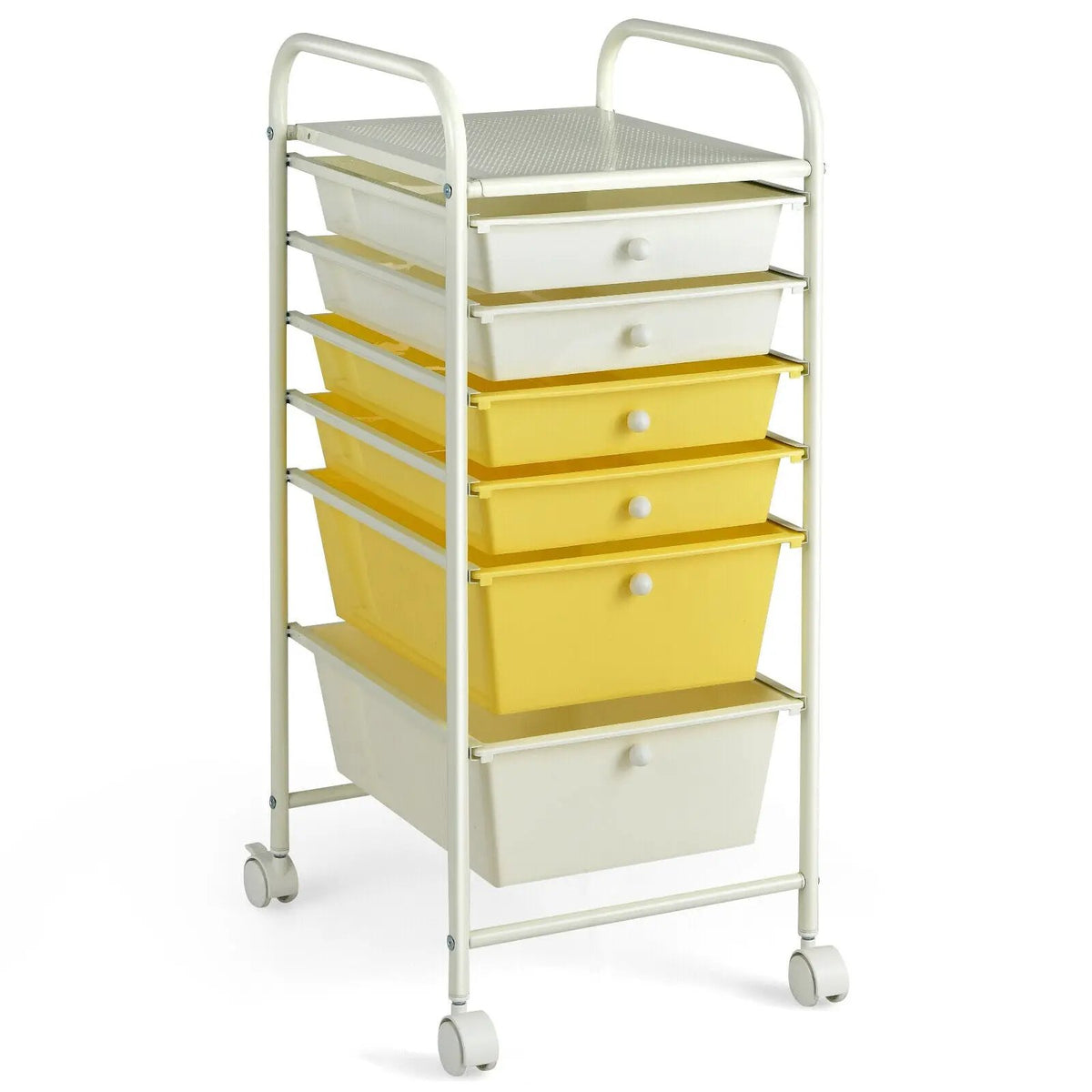 6 Drawers Rolling Storage Cart Organizer by DirectDeals