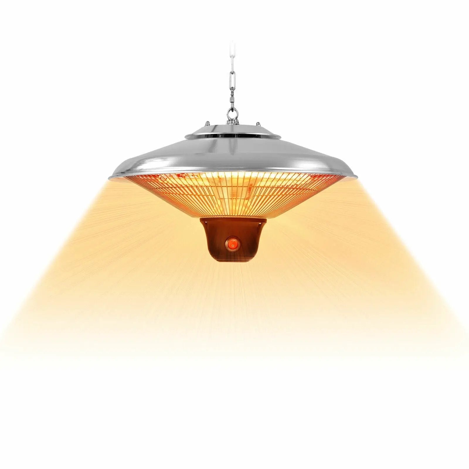 1500W Electric Hanging Ceiling Mounted Infrared Heater with Remote Control by DirectDeals