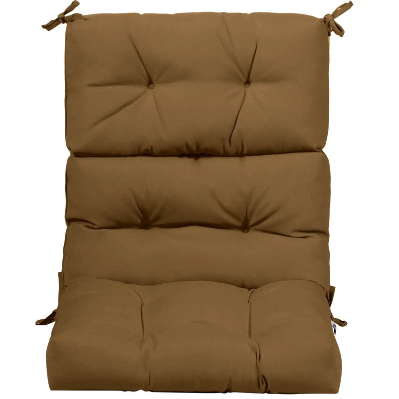 22 x 44 Inch Tufted Outdoor Patio Chair Seating Pad by DirectDeals