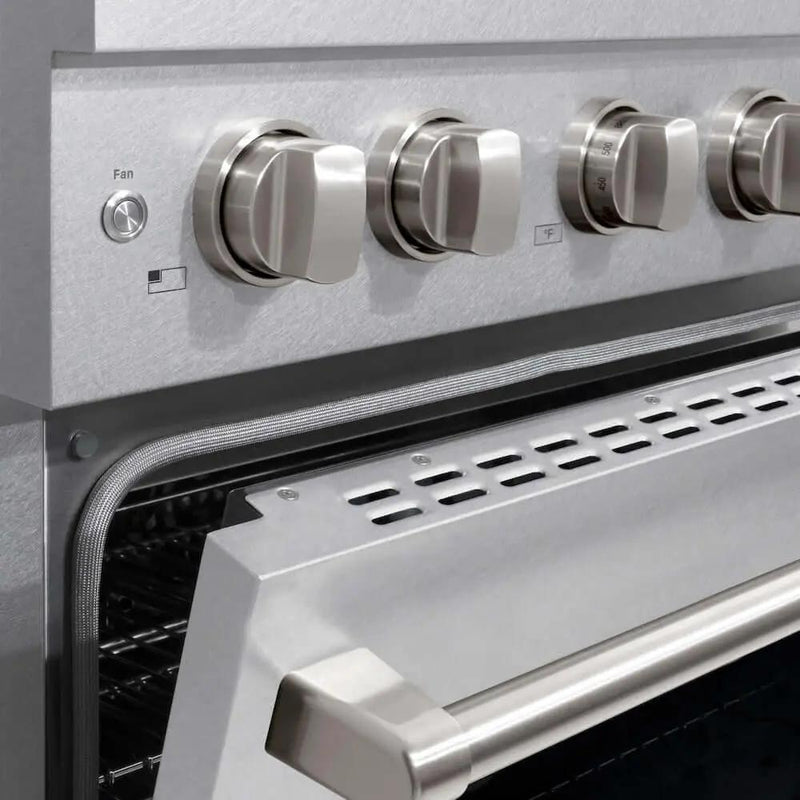 ZLINE 30"Gas Range, Convection Gas Oven , DuraSnow® Stainless Steel, SGRS-30 by Farmhouse Kitchen and Bath