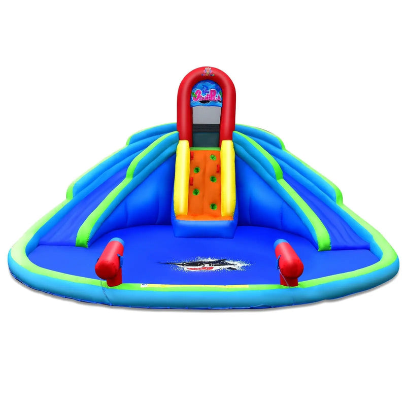 Inflatable Waterslide Bounce House with Upgraded Handrail without Blower by DirectDeals