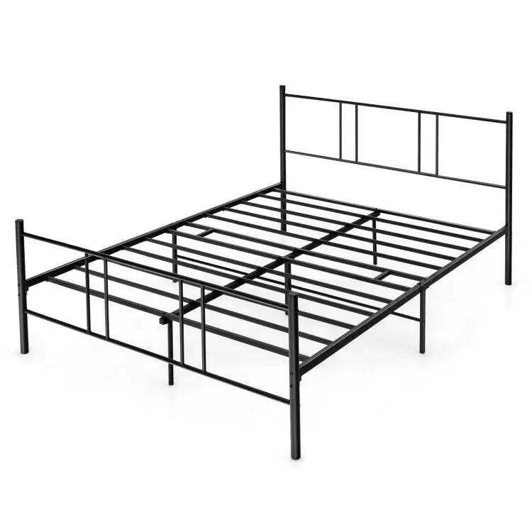 Full/Queen Size Platform Bed Frame with High Headboard by DirectDeals
