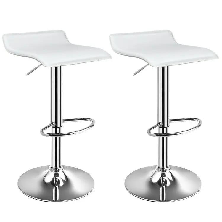 5-Piece Kitchen & Dining Bundle: Adjustable Bar Stools (Set of 2) + Stackable Stools (Set of 6) + Rattan Storage Sideboard by DirectDeals