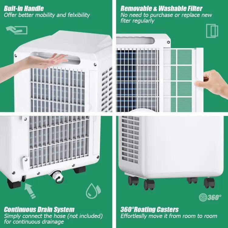 9,000 BTU Portable AC with Remote by DirectDeals