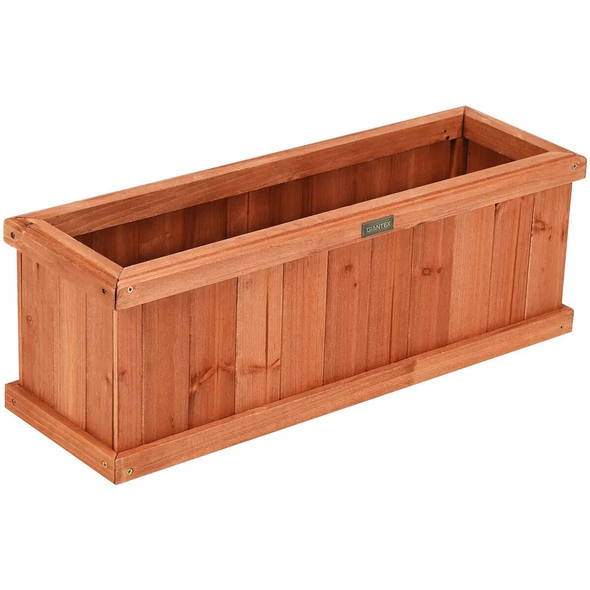 Wooden Decorative Planter Box for Garden Yard and Window by DirectDeals