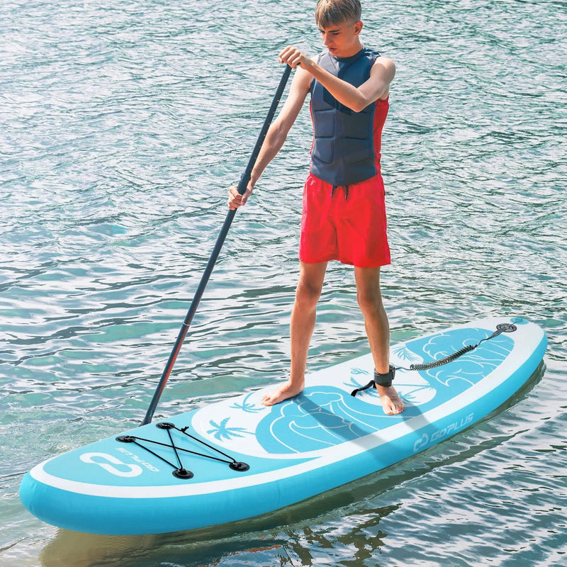 10/11 Feet Inflatable Stand Up Paddle Board with Premium SUP Accessories by DirectDeals