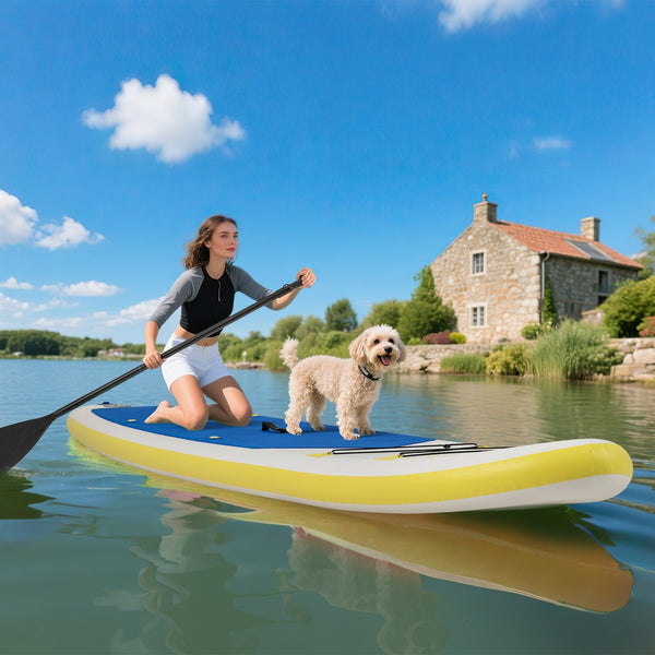 11 Feet Premium SUP Inflatable Stand Up Paddle Board with Accessories for Youth Adults-L, photo 2 of 8