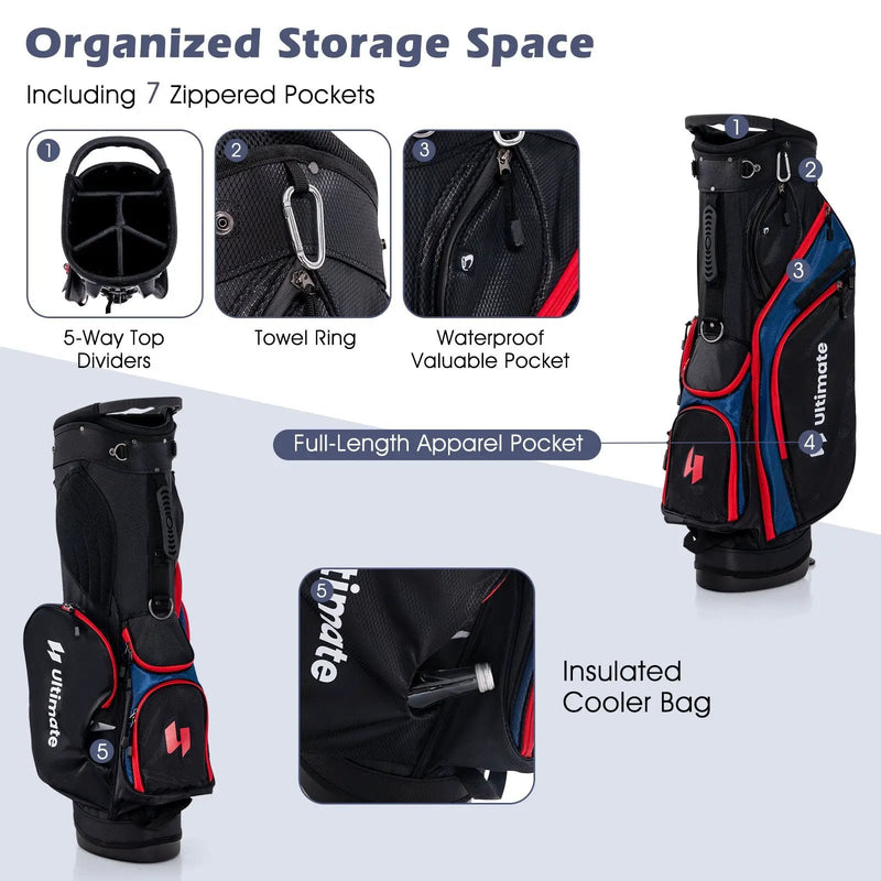 11 Pieces Complete Golf Club Package Set by DirectDeals