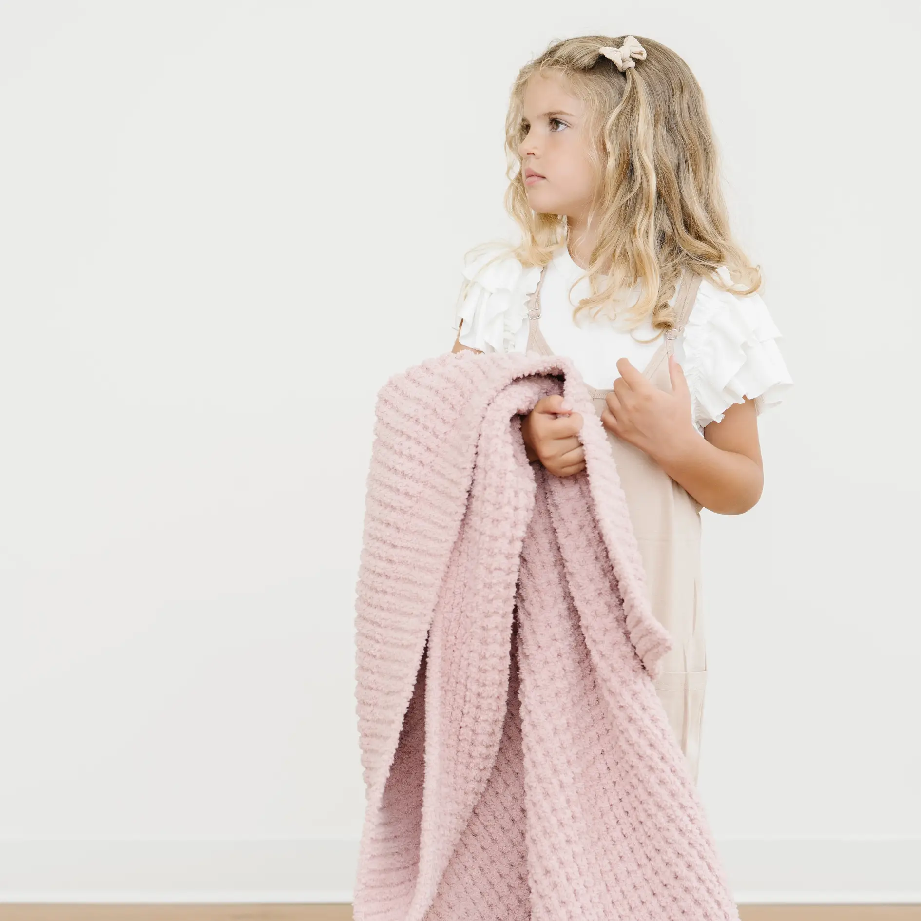 WAFFLE KNIT TODDLER BLANKETS by HouseOfZazla