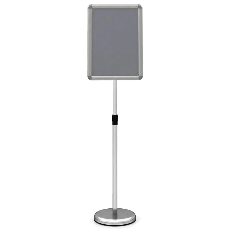 11x17 Adjustable Height Sign Holder Stand with Snap Frame by DirectDeals
