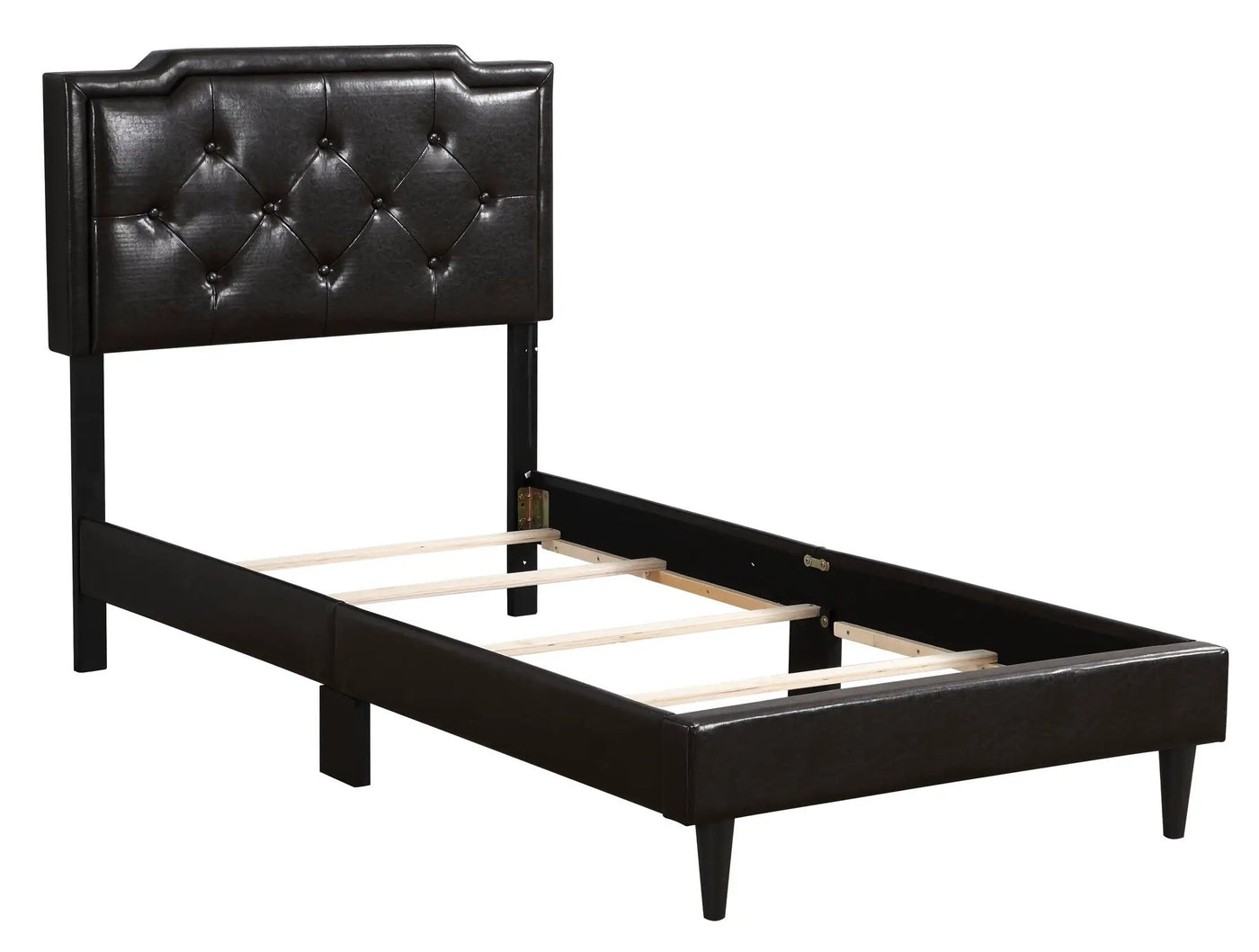 Button Tufted Bed Charming For Cozy Spaces by HouseOfZazla