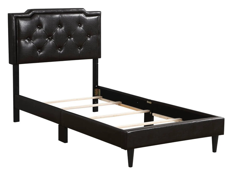 Button Tufted Bed Charming For Cozy Spaces by Unique Piece Furniture