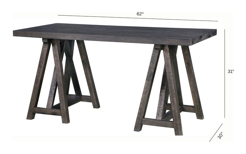 Sutton Place - Desk - Weathered Charcoal, photo 2 of 5