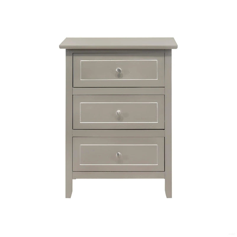 Dove Tailed Drawers 3 Drawer Nightstand by HouseOfZazla