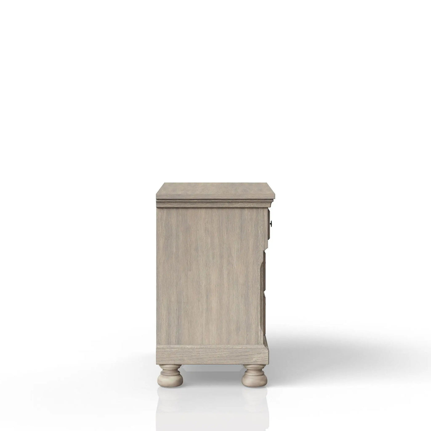 Nightstand Two Storage Drawers by HouseOfZazla