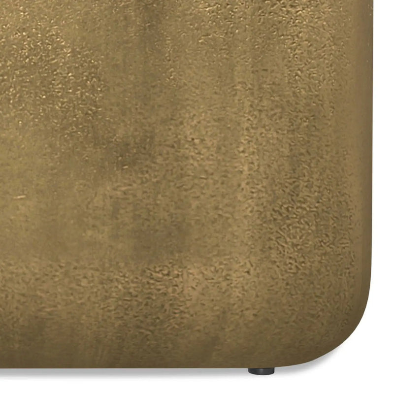 Bassett - Cast Aluminum Side Table - Brown by Unique Piece Furniture