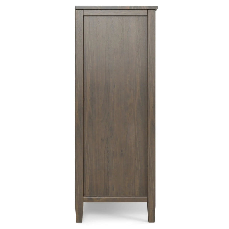 Ela - Medium Storage Cabinet - Smoky Brown by HouseOfZazla