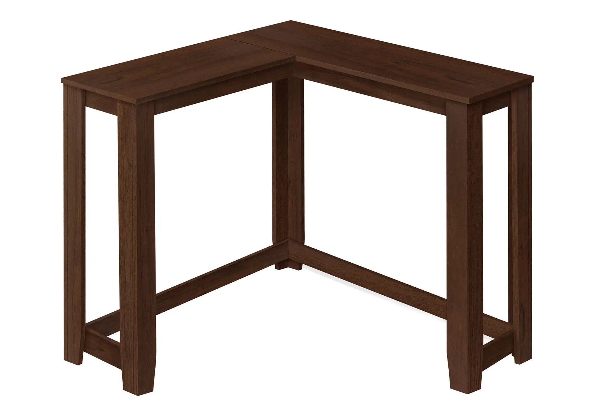 Corner Accent Console Table For Entryway, Contemporary & Modern - Cherry by Unique Piece Furniture