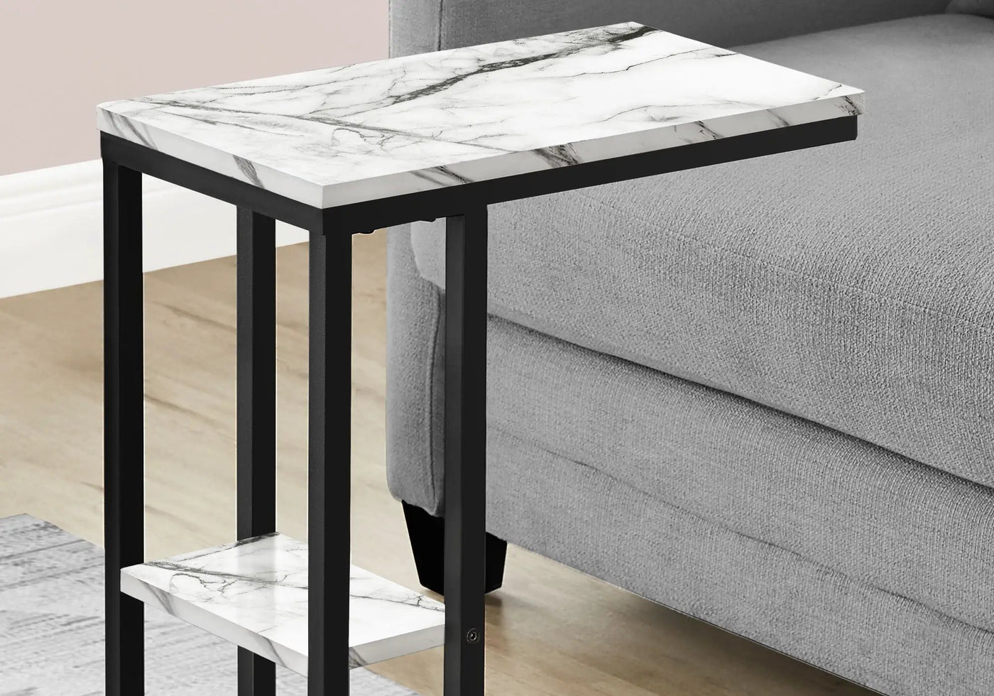 Accent Table C-Shaped - Contemporary Modern by HouseOfZazla