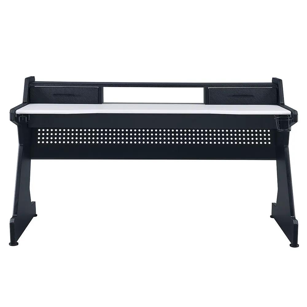 Bigga - Gaming Desk - Black & White by Unique Piece Furniture
